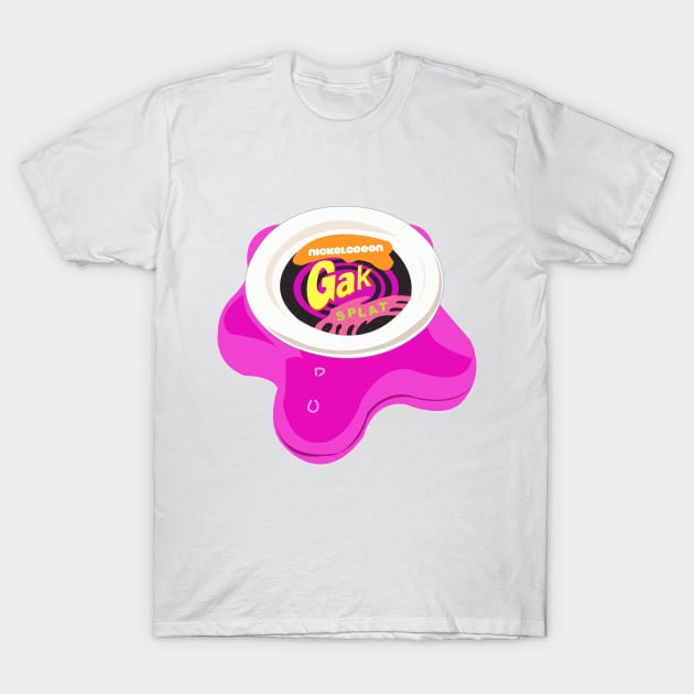 Pink Gak T-Shirt by TeeOurGuest